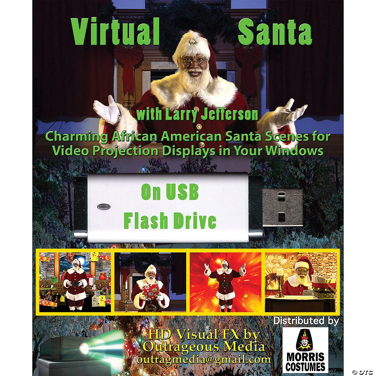 Virtual Santa Digital Decor 1 Virtual Santa Digital Decor