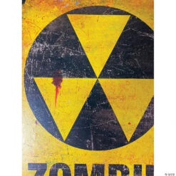 Zombie Fallout Shelter Sign -Halloween Decoration Sale zombie fallout shelter signss71906 a02